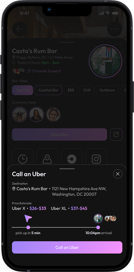 Uber Screen